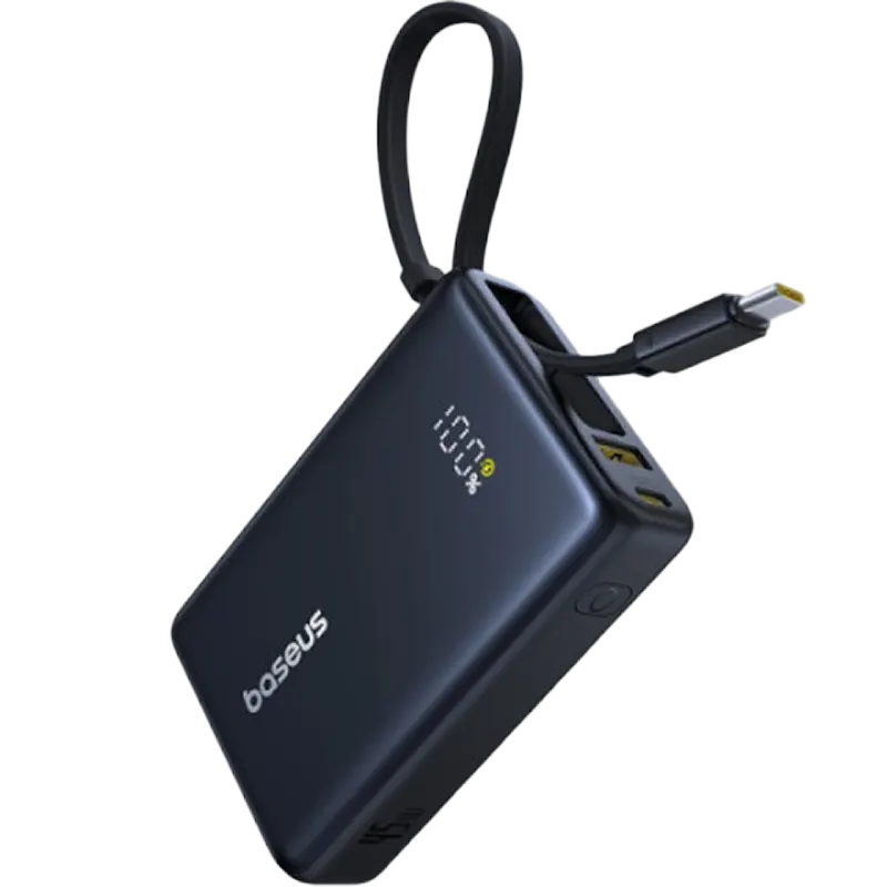 Baseus PicoGo Power Bank 10000mAh 45W Black 1 Mascom International.webp